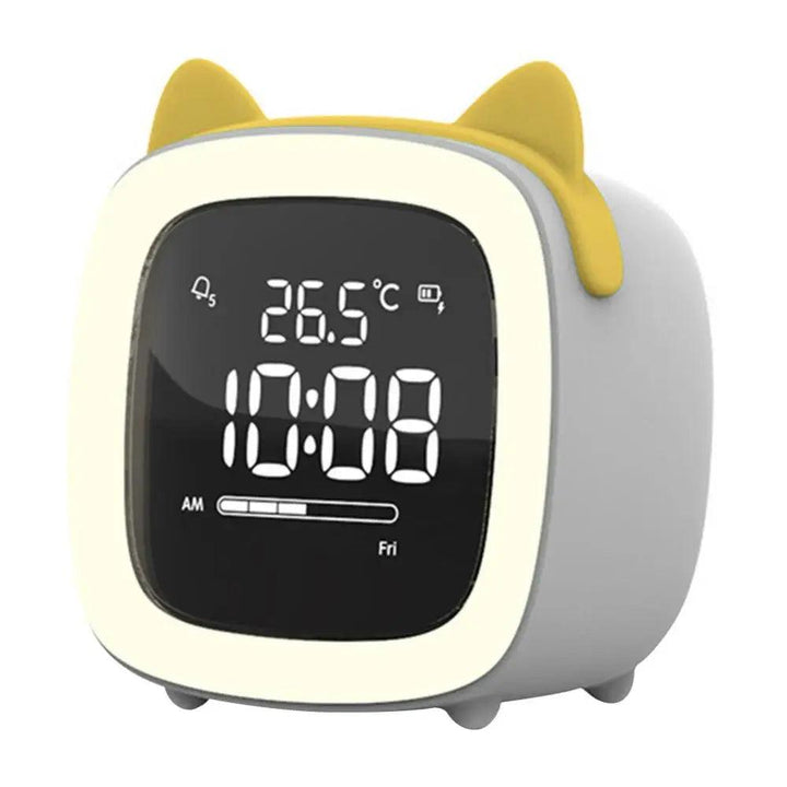 BowLift | BunnyGlow - LED Alarm Clock – Night Light with Digital Display & Timer