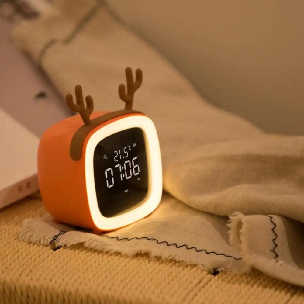 BowLift | BunnyGlow - LED Alarm Clock – Night Light with Digital Display & Timer
