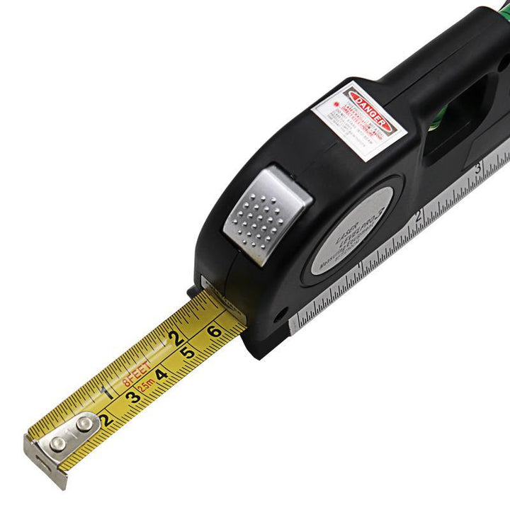 BowLift | Laser Level Ruler Multi-functional Household Infrared Decoration (Black)