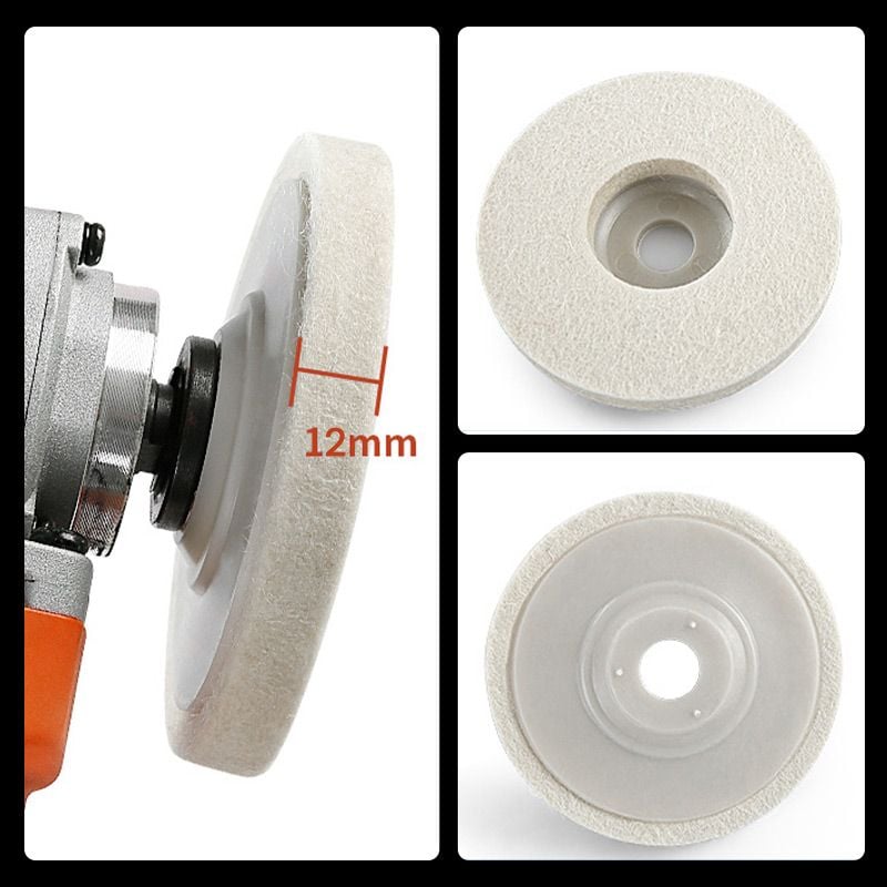 BowLift | Wool Polishing Wheel Disc
