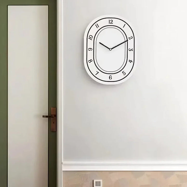 BowLift | Creative Minimalist White Wall Clock