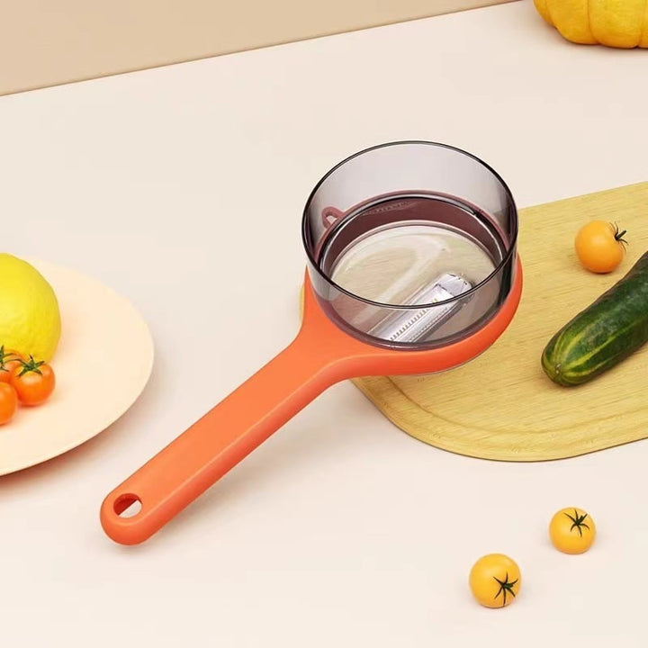 BowLift | Double-sided Stainless Steel Blade Peeling Knife With Storage Box