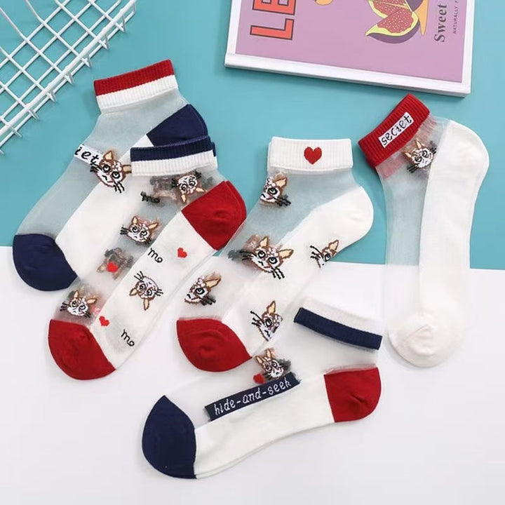 BowLift | Breathable Mesh Ankle Socks