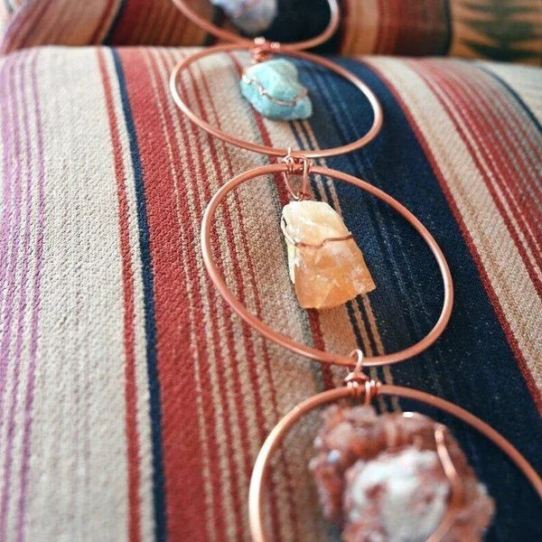 BowLift | Raw Crystal 7 Chakra Gemstone Wall Decor