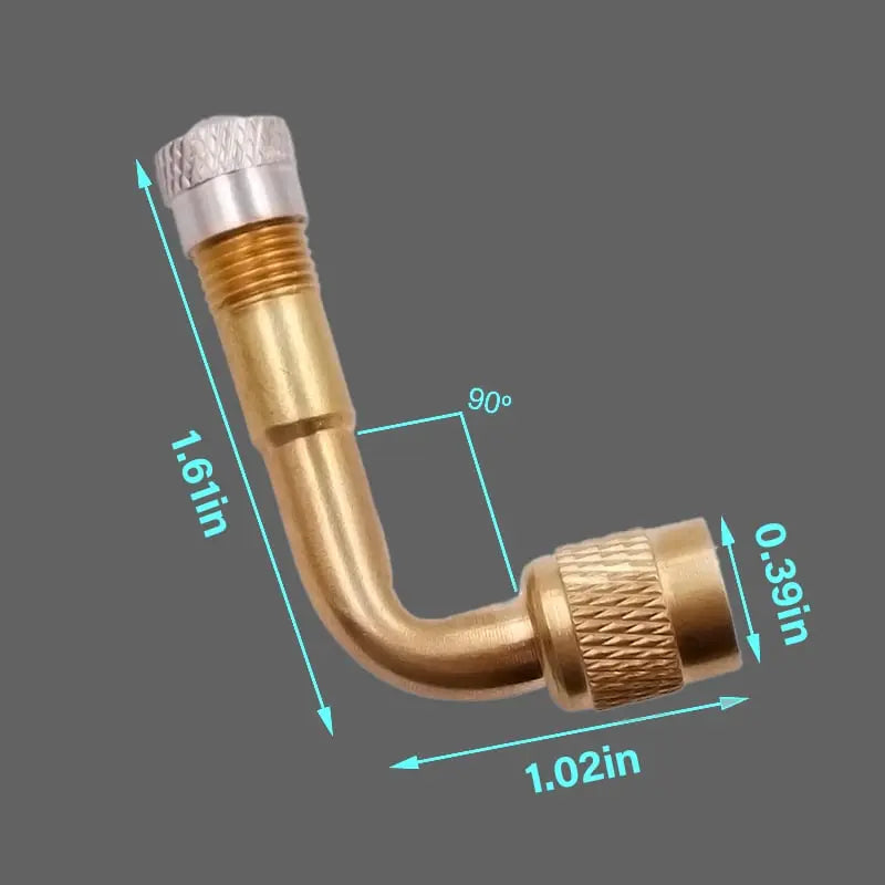BowLift | Angled Brass Valve Extensions for Vehicles