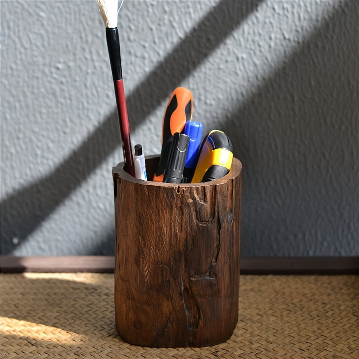 BowLift | Handmade Wooden Pen Holder – Unique and Natural Look