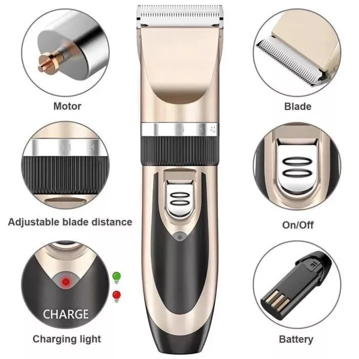BowLift | Quiet design, professional pet hair clippers