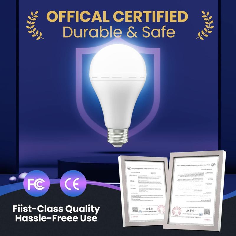 BowLift | Rechargeable Emergency Light Bulbs