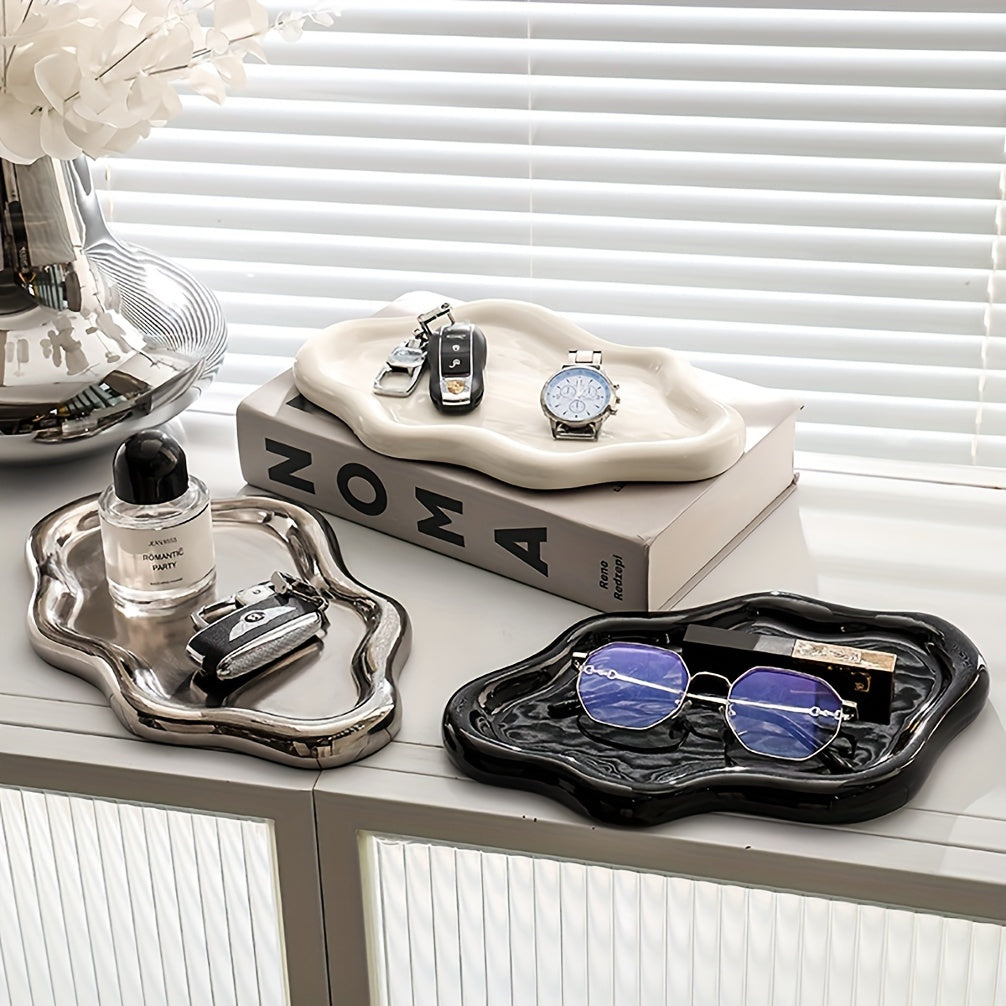 CloudDish - Elegant Cloud-Shaped Jewelry Organizer Bowlift