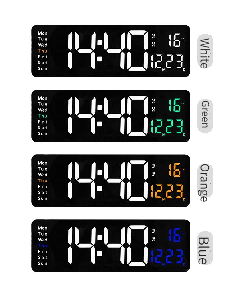 BowLift | Nordic Digital Watch 16 Inch Display