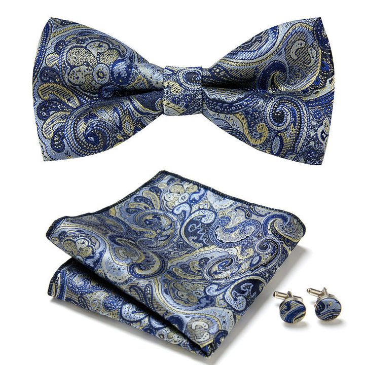 Three-piece set with stylish bow ties Bowlift