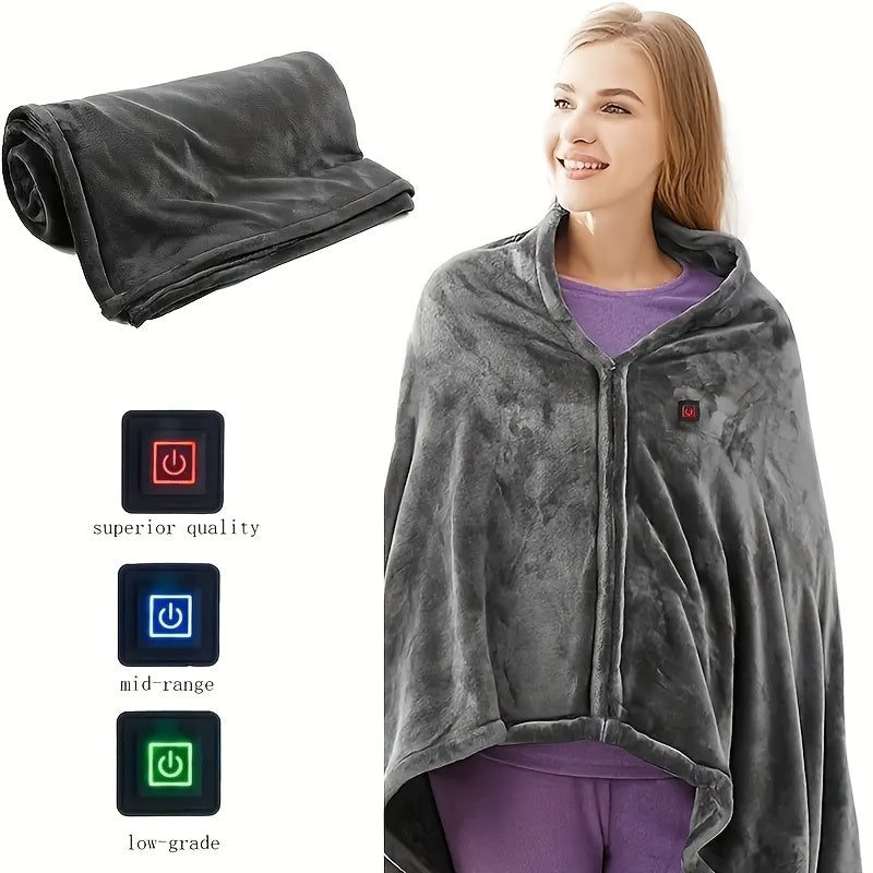 BowLift | Electric Blanket USB Heated Fleece Shoulder Wrap