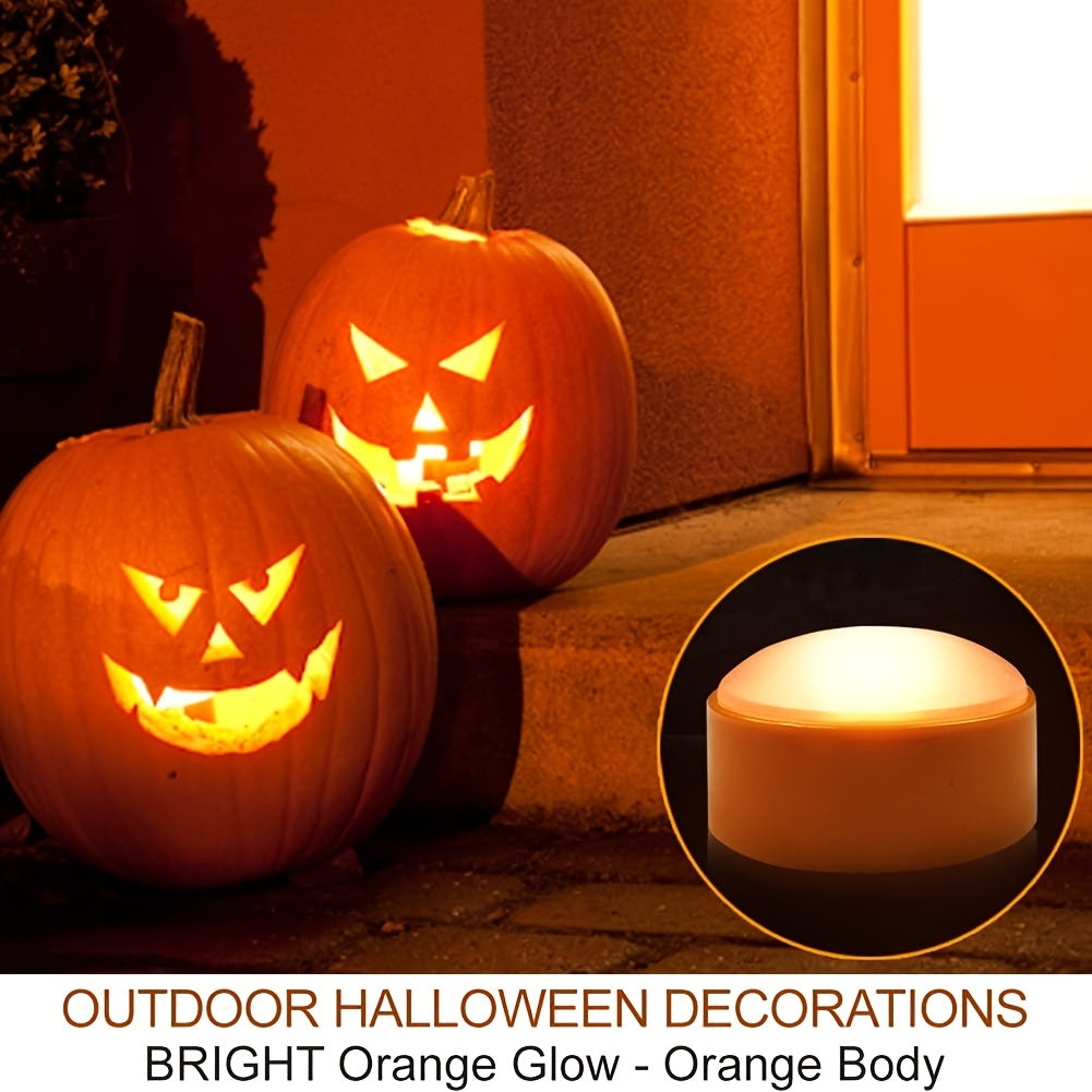 BowLift | Flameless Battery Jack-O-Lantern Lights | LED Tea Candles