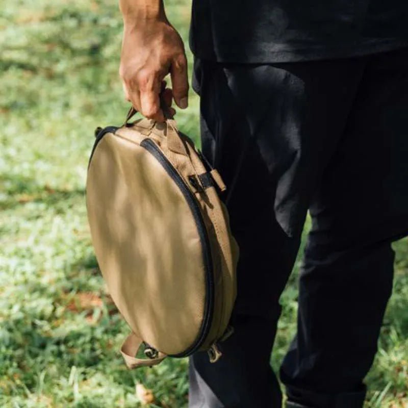 BowLift | Camptrash AM – Foldable Outdoor Trash Can with Waterproof Lining