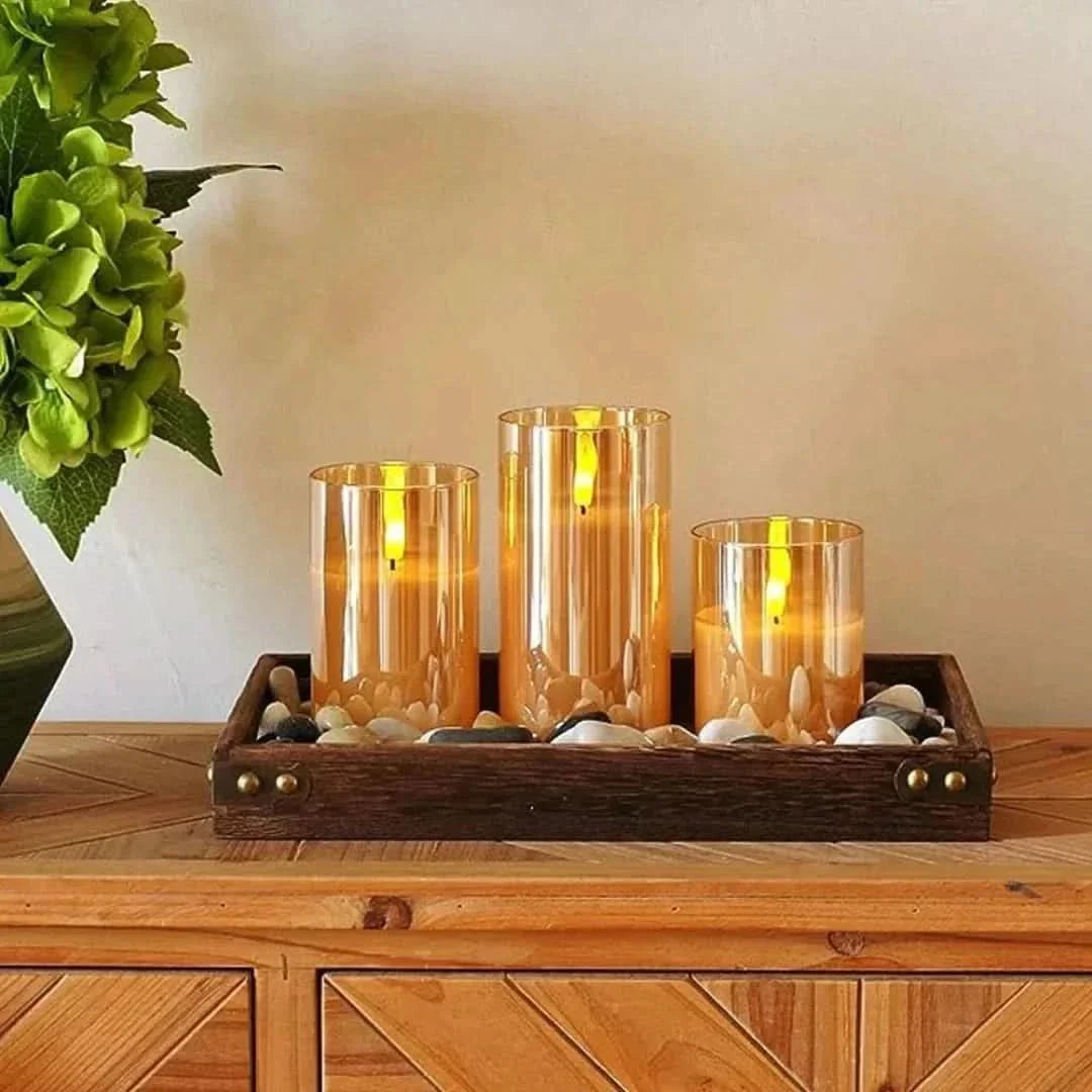BowLift | Flameless LED Candle Set with Remote Control