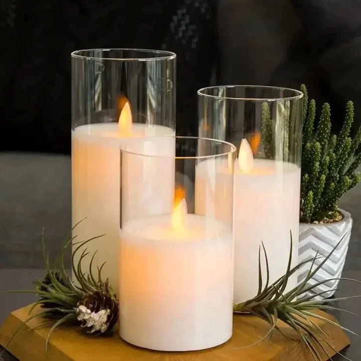BowLift | Flameless LED Candle Set with Remote Control
