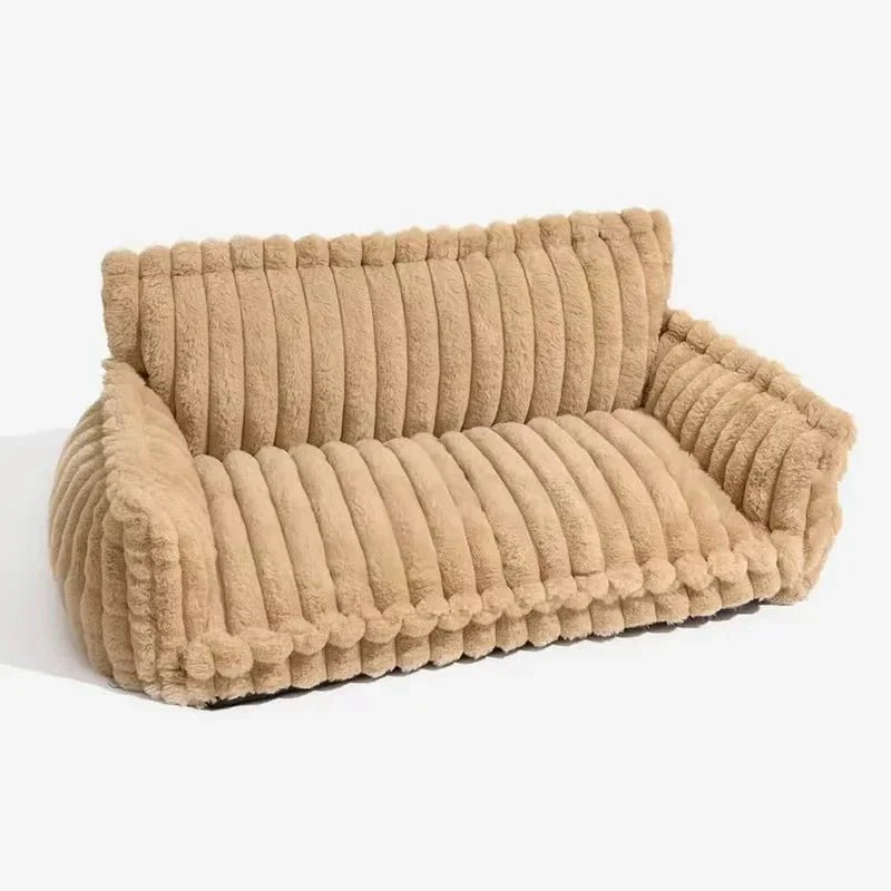 BowLift | CANILUX – Orthopedic Dog Bed with Raised Headrest & Soft Cushion