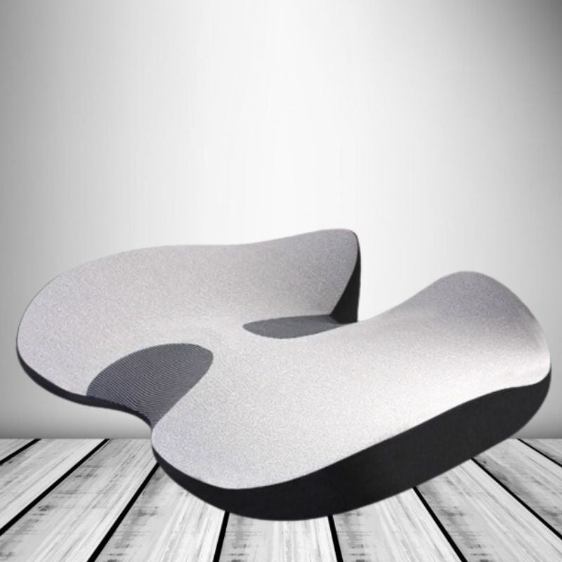 BowLift | Ergonomic Memory Foam Car Seat Cushion – Tailbone & Sciatica Support Pillow