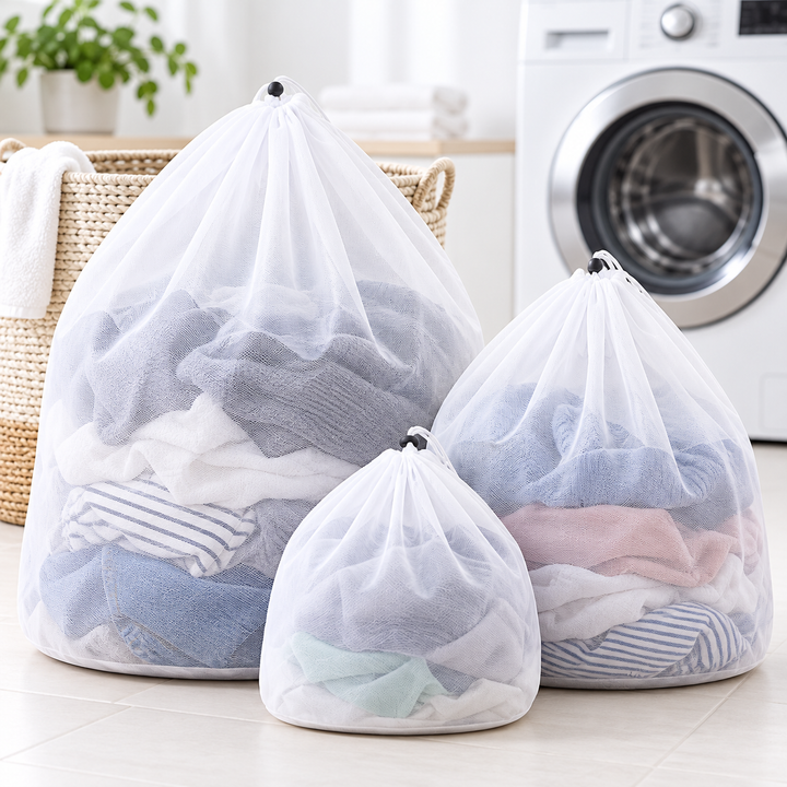 Extra-Large Breathable Mesh Laundry and Delicates Wash Bag Bowlift