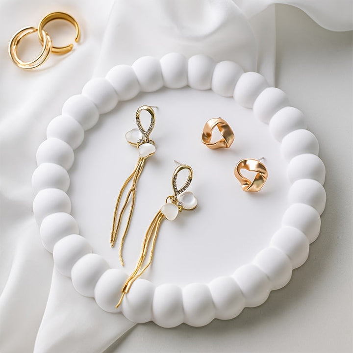 Elegant RingTray - Multifunctional Jewelry Dish for Stylish Organization Bowlift