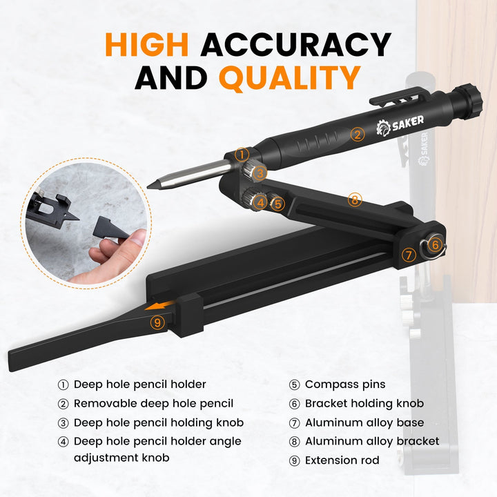BowLift | Saker Multi-function Scribing Tool