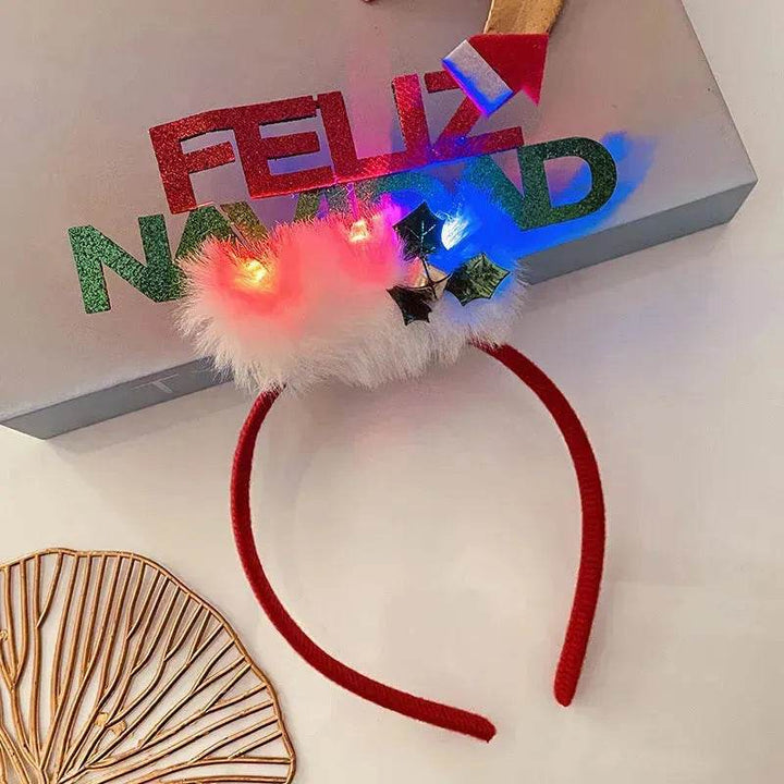 BowLift | Christmas With Light Headband Snowflake Women's