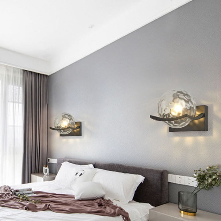 BowLift | Modern LED Wall Lamp with Glass Panel