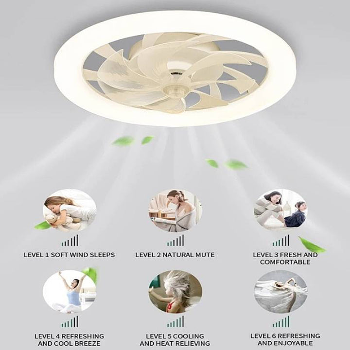 BowLift | Modern Ceiling Fan with LED Lights