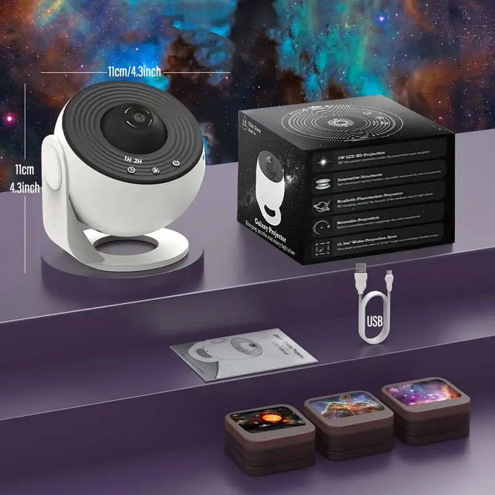 BowLift | Celestial Dreams: 360° Planetarium Galaxy Projector -  Full-room Coverage