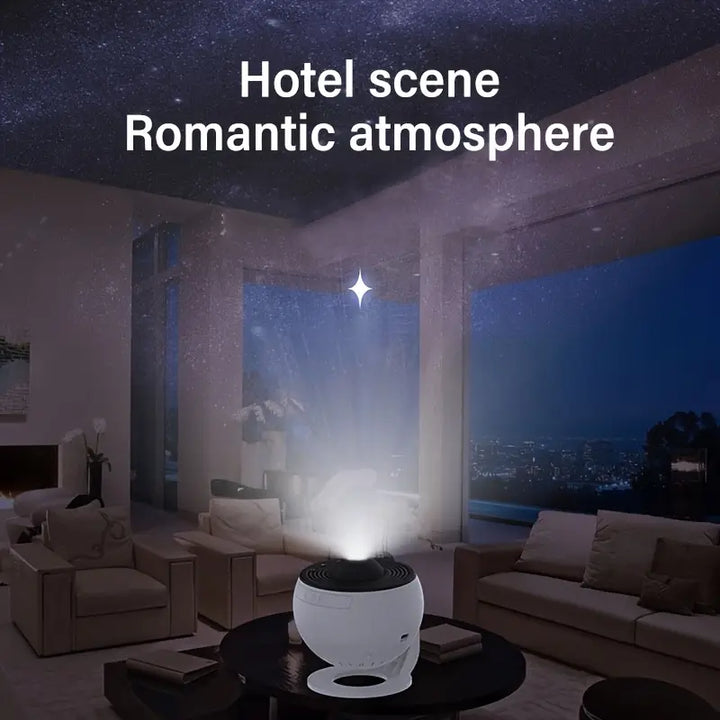 BowLift | Celestial Dreams: 360° Planetarium Galaxy Projector -  Full-room Coverage