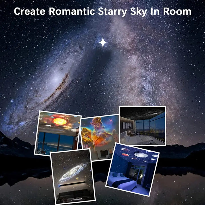 BowLift | Celestial Dreams: 360° Planetarium Galaxy Projector -  Full-room Coverage