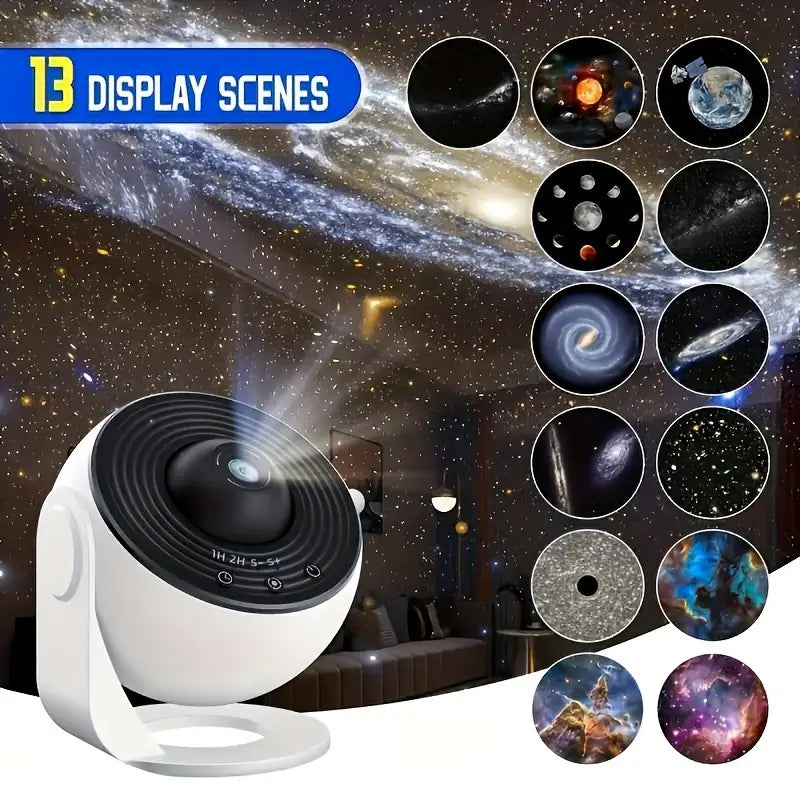 BowLift | Celestial Dreams: 360° Planetarium Galaxy Projector -  Full-room Coverage
