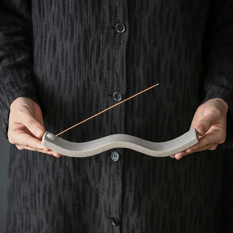 BowLift | Ceramic Incense Holder - ZenWave
