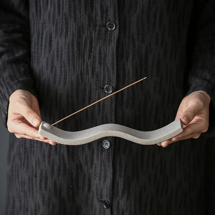 BowLift | Ceramic Incense Holder - ZenWave