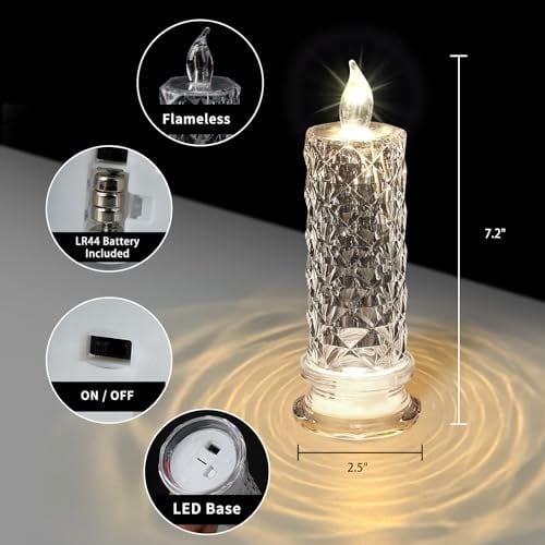 BowLift | LED Crystal Candle Light