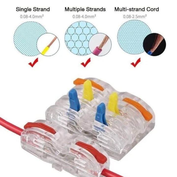 BowLift | Push-type quick connection terminals, wire distributor