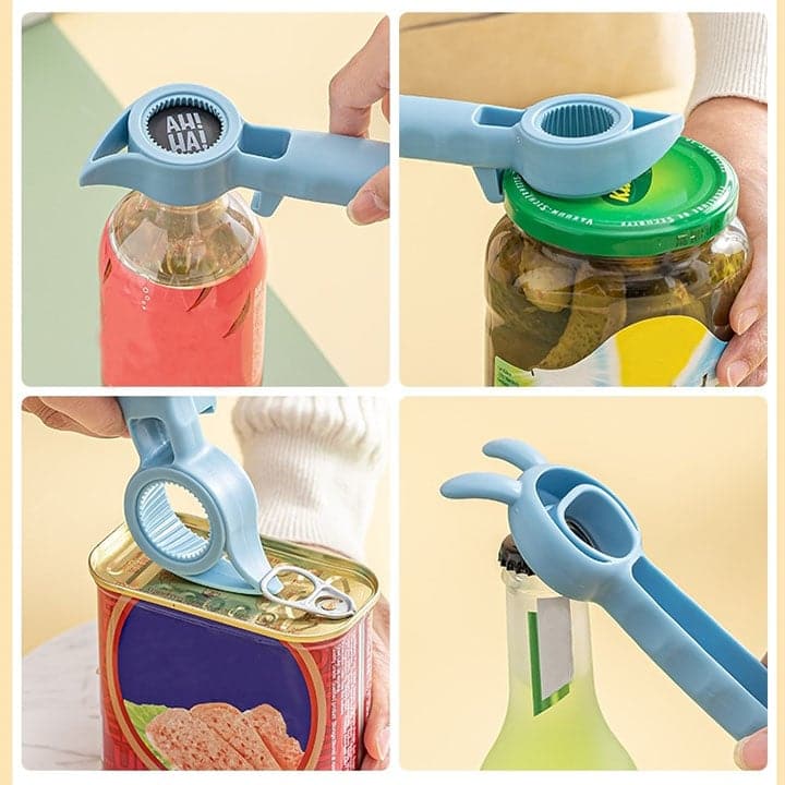 BowLift | VersaPop - 4 in 1 Bottle Opener - Practical Bottle Opener - Compact Design - Ideal for All Occasions