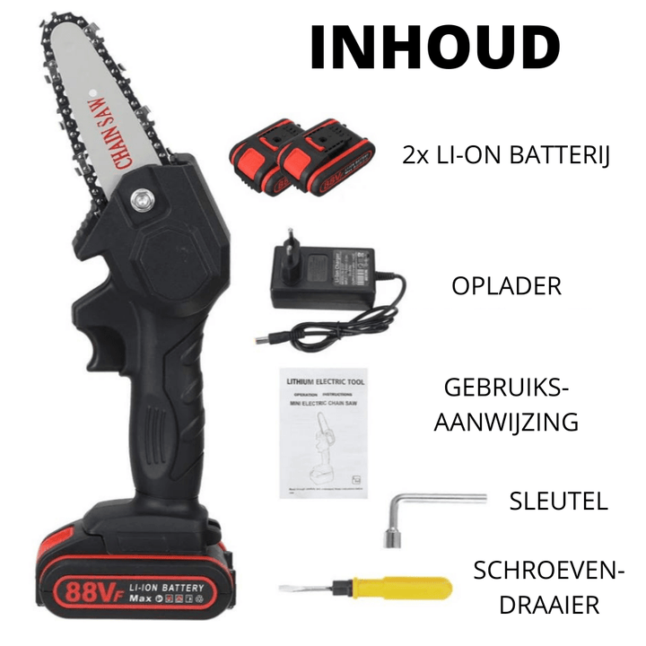 BowLift | CHAINCUT PRO – Electric cordless chainsaw for fast & efficient work