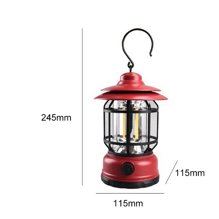 Portable multifunctional outdoor camping lamp | Bowlift