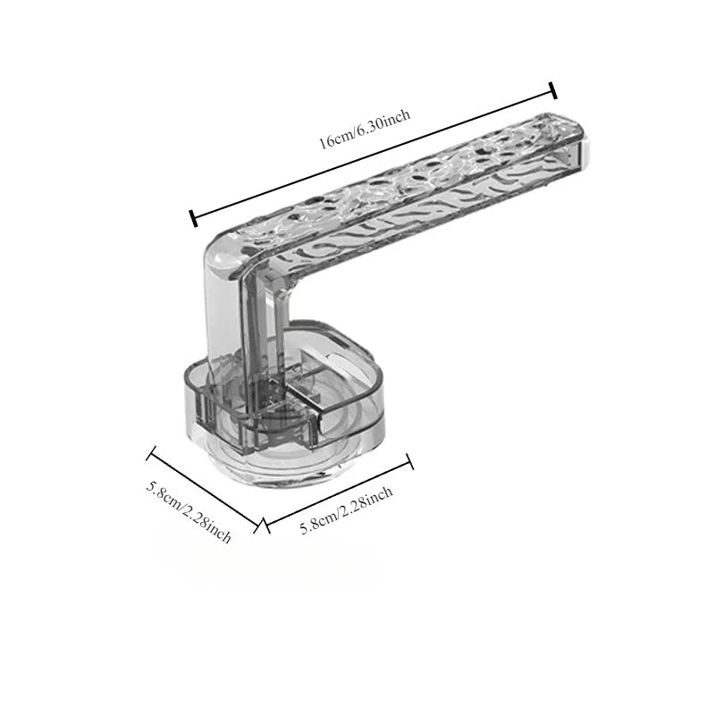 BowLift | Transparent Ripple Multifunctional Suction Cup Handles
