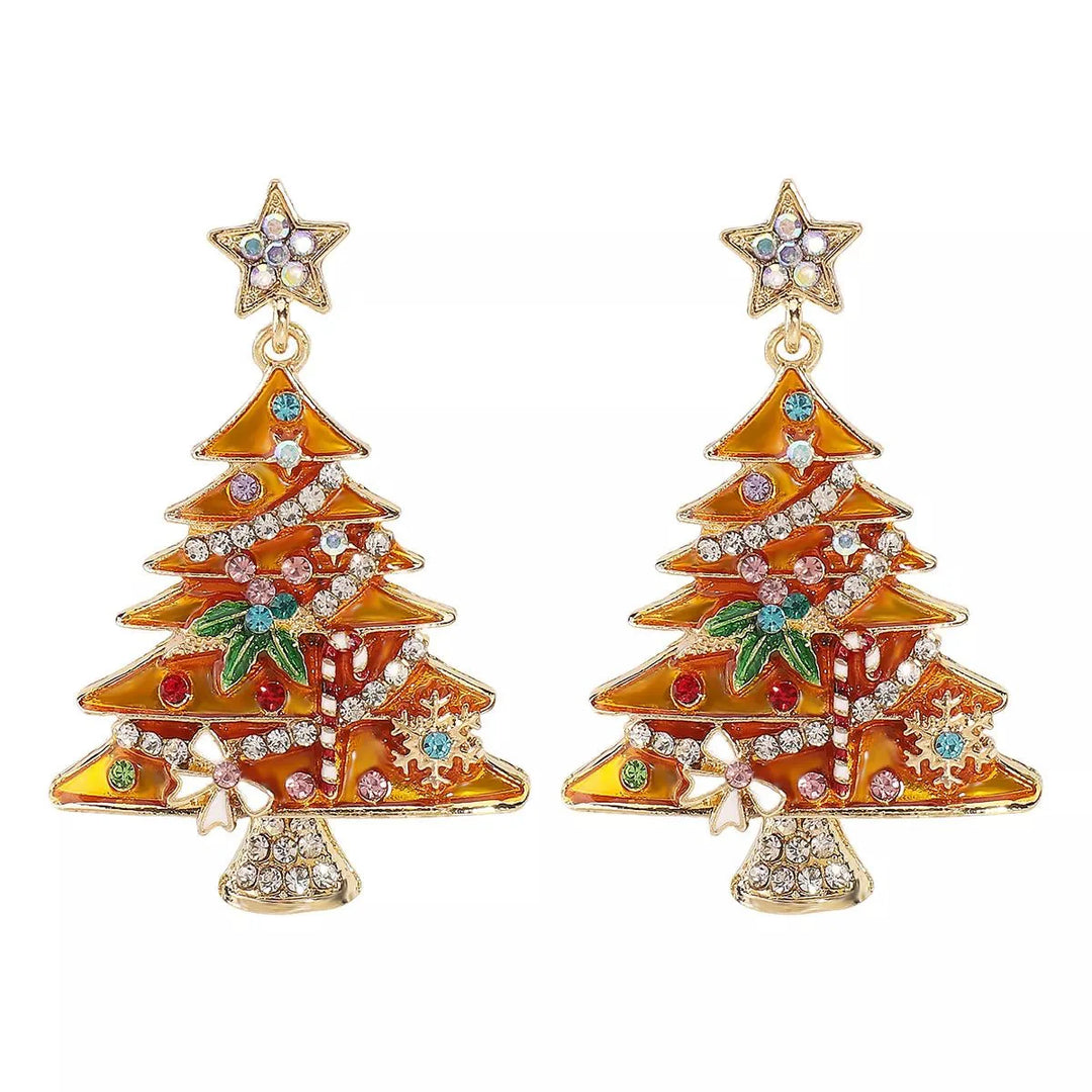 BowLift | Christmas Tree Dangle Earrings