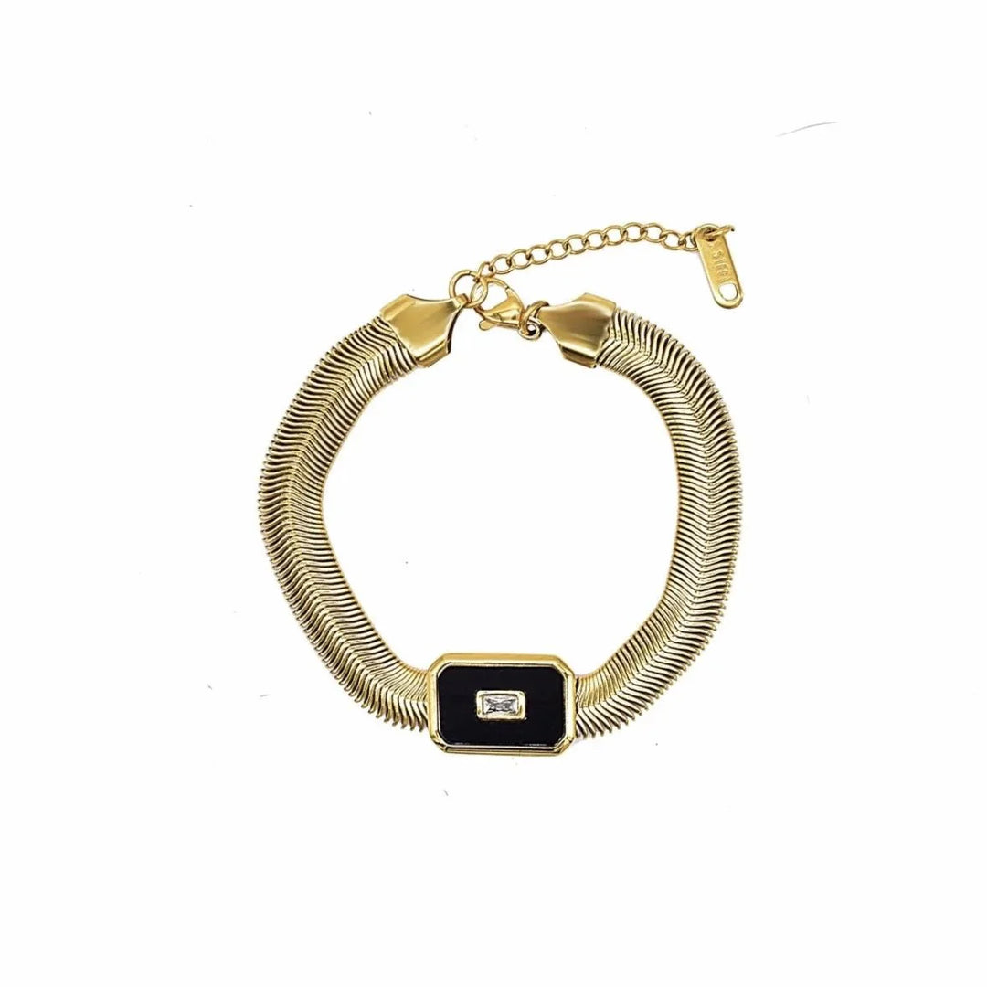 BowLift | Chunky Chain & Herringbone Bracelets