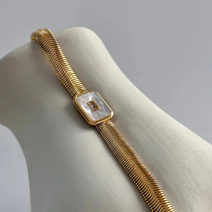 BowLift | Chunky Chain & Herringbone Bracelets