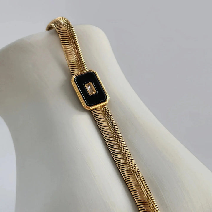 BowLift | Chunky Chain & Herringbone Bracelets