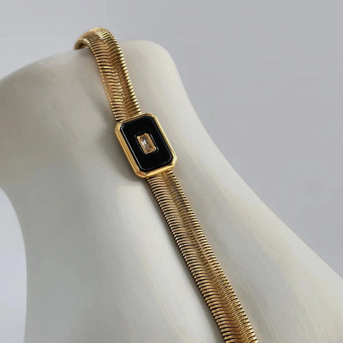 BowLift | Chunky Chain & Herringbone Bracelets