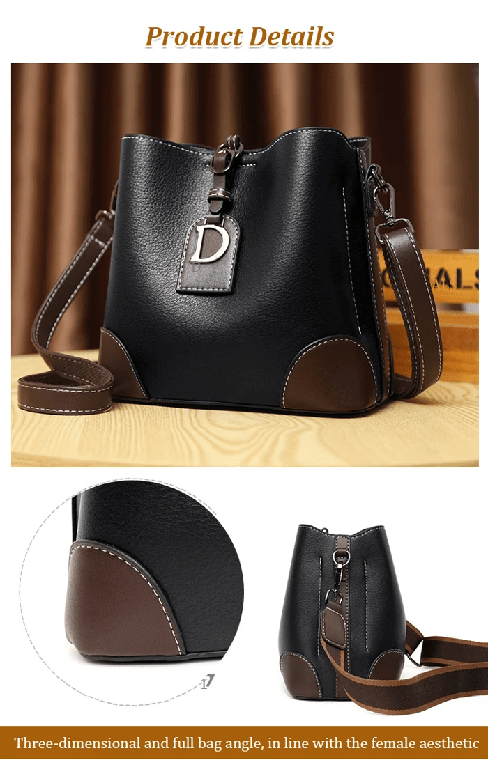 BowLift | AllureLuxe | Elegant Leather Shoulder Bag Stylish Design