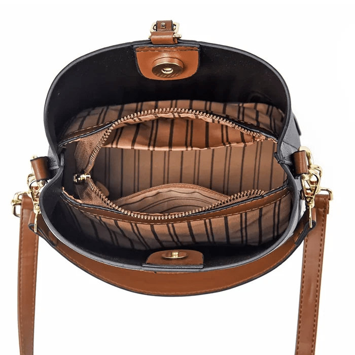 BowLift | AllureLuxe | Elegant Leather Shoulder Bag Stylish Design