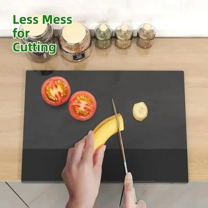 BowLift | CLEARSLICE – Premium Acrylic Cutting Board with Lip