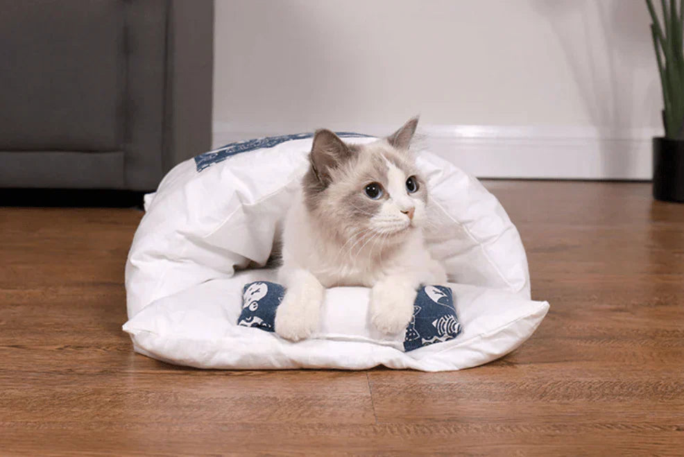 Comfortable Cat Sleeping Bag - SnugKitty Bowlift