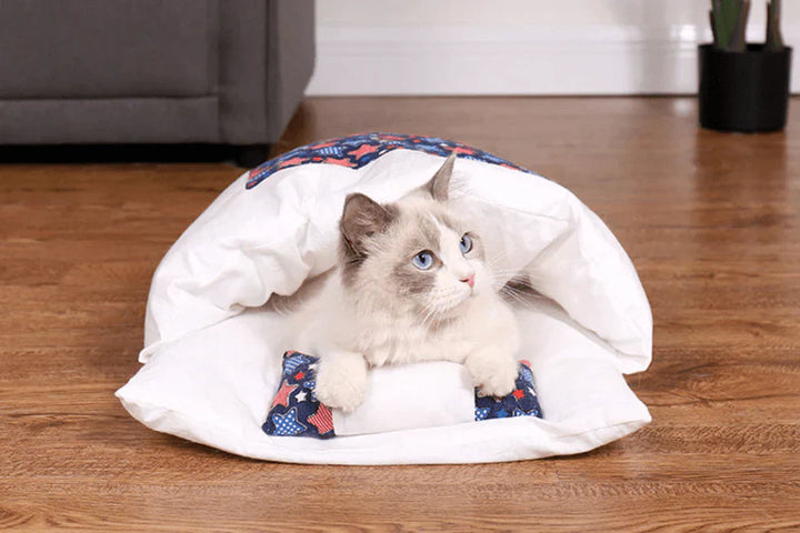 Comfortable Cat Sleeping Bag - SnugKitty Bowlift